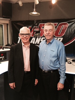 John Winzeler, Winzeler Gear and Dick Smith, host of AM/560 THE ANSWER